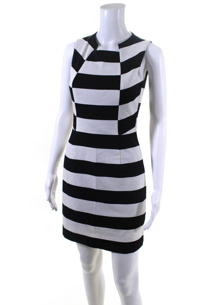 Trina Turk Women's Sleeveless Striped Midi Pencil Dress  Multicolor Size 2