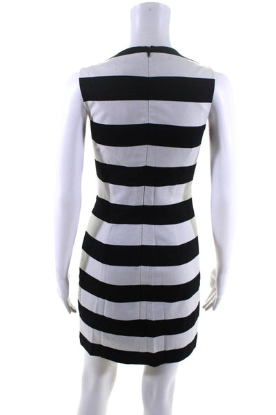 Trina Turk Women's Sleeveless Striped Midi Pencil Dress  Multicolor Size 2