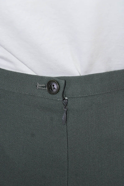 Giorgio Armani Le Collezioni Womens Pencil Skirt Gray Size 10