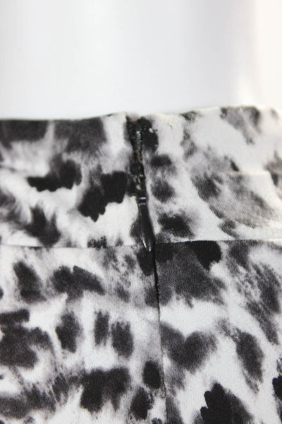 Rachel Rachel Roy Womens Cheetah Print Sleeveless Drop Waist Dress Black Size L