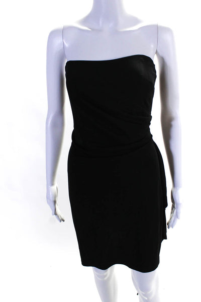 ABS by Allen Schwartz Women's Strapless Mini Dress Black Size M