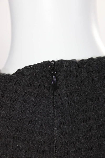 Deletta Anthropologie Women's Sleeveless A Line Mini Dress Black Size M