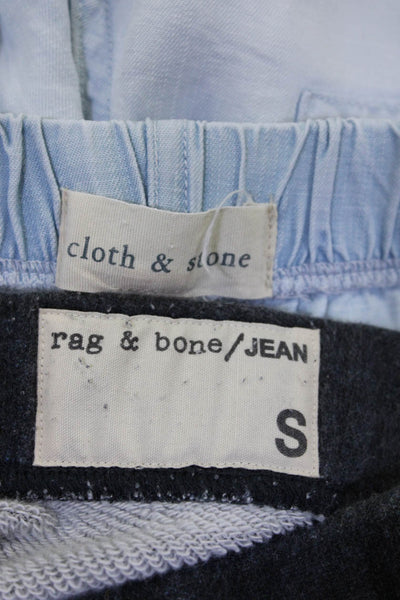 Rag & Bone Jean Cloth & Denim Womens Casual Shorts Black Blue Size S XS Lot 2