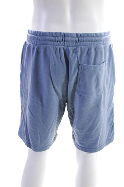 Slate & Stone Men's Casual Drawstring Shorts Light Blue Gray Size L XL, Lot 2