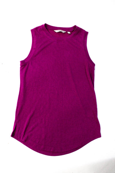 Athleta Women's Activewear Racerback Tank Top Hot Pink Purple Size XXS XS, Lot 3