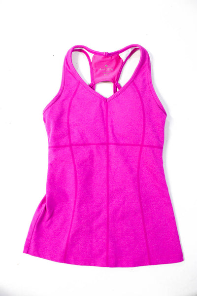 Athleta Women's Activewear Racerback Tank Top Hot Pink Purple Size XXS XS, Lot 3