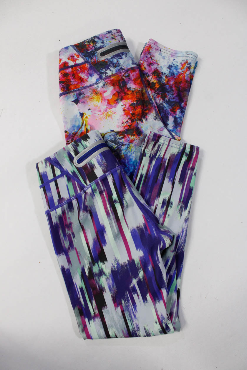 Athleta Women's Abstract Print Athletic Leggings Multicolor Size XXS, -  Shop Linda's Stuff