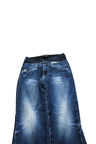 Paige Black Label Adriano Goldschmied Womens Jeans Blue Size 25 Lot 2