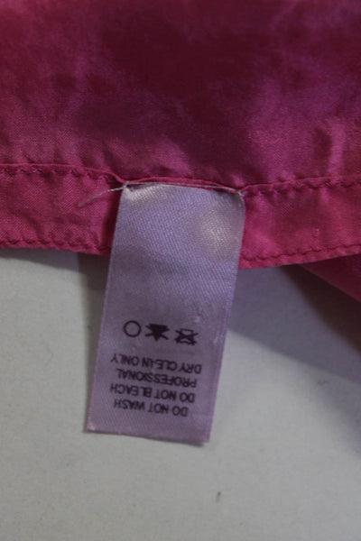 Calypso Women's Sequin Silk Scarf Pink