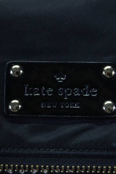 Kate Spade Women's Leather Top Handle Bag  Black Size S