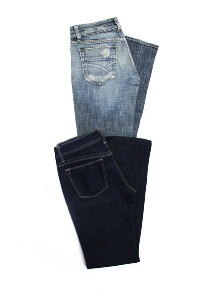 DL1961 Joes Jeans Women's Straight Leg Jeans Blue Size 26 27 Lot 2