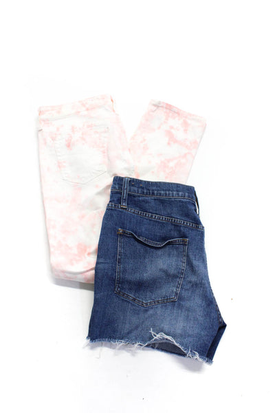 Madewell Adriano Goldschmied Womens Denim Shorts Pants Blue Size 31 29 Lot 3