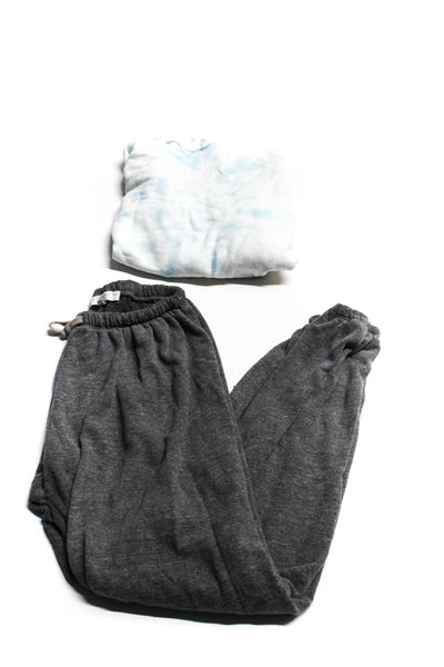 Wesley Spiritual Gangsta Womens Cotton Sweatshirt Sweatpants Blue Size S M Lot 2