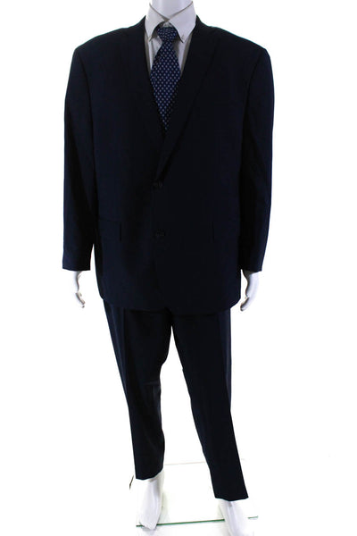 Michael Kors Men's Two- Button Corresponding Blazer Trousers Blue Size 46 44