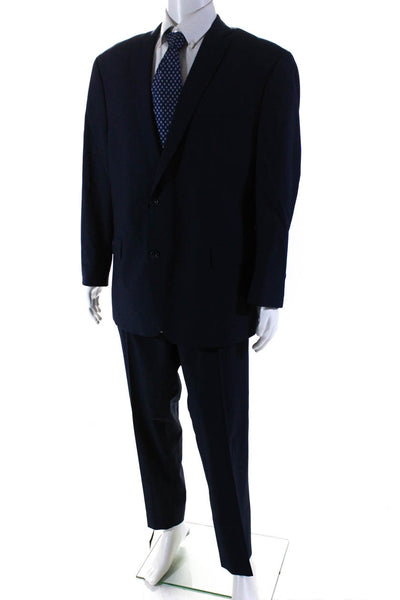 Michael Kors Men's Two- Button Corresponding Blazer Trousers Blue Size 46 44