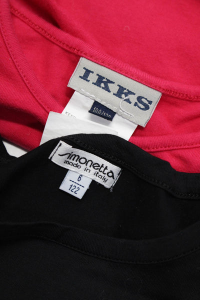 Simonetta IKKS Childrens Girls Tank Top Graphic Tee Shirt Size 6 10 Lot 2