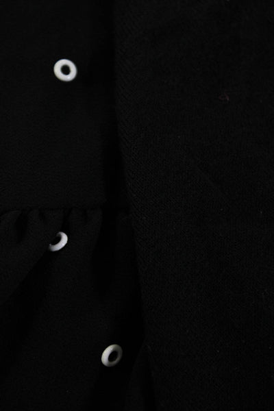 Michael Michael Kors Women's V Neck Sweater Mini Skirt Black Size S Lot 2