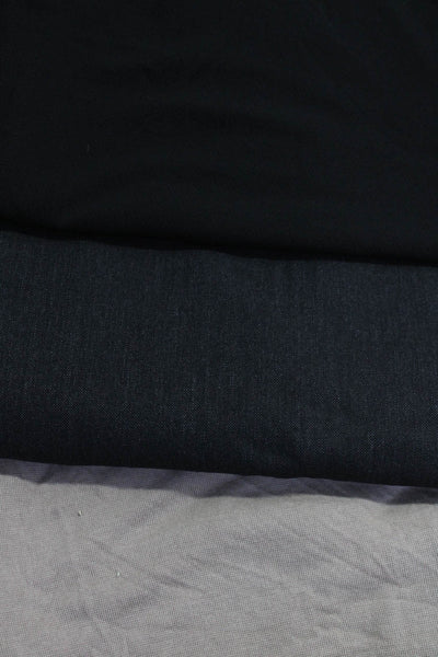 Zara Women's Elastic Waist Slit Side Maxi Dress Black Size M Beige Pant M Lot 3