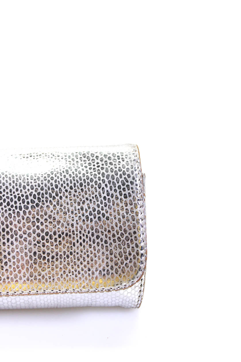 Michael Kors Black Suede Leather Snakeskin detail Pockets Evening Clutch  Handbag | eBay