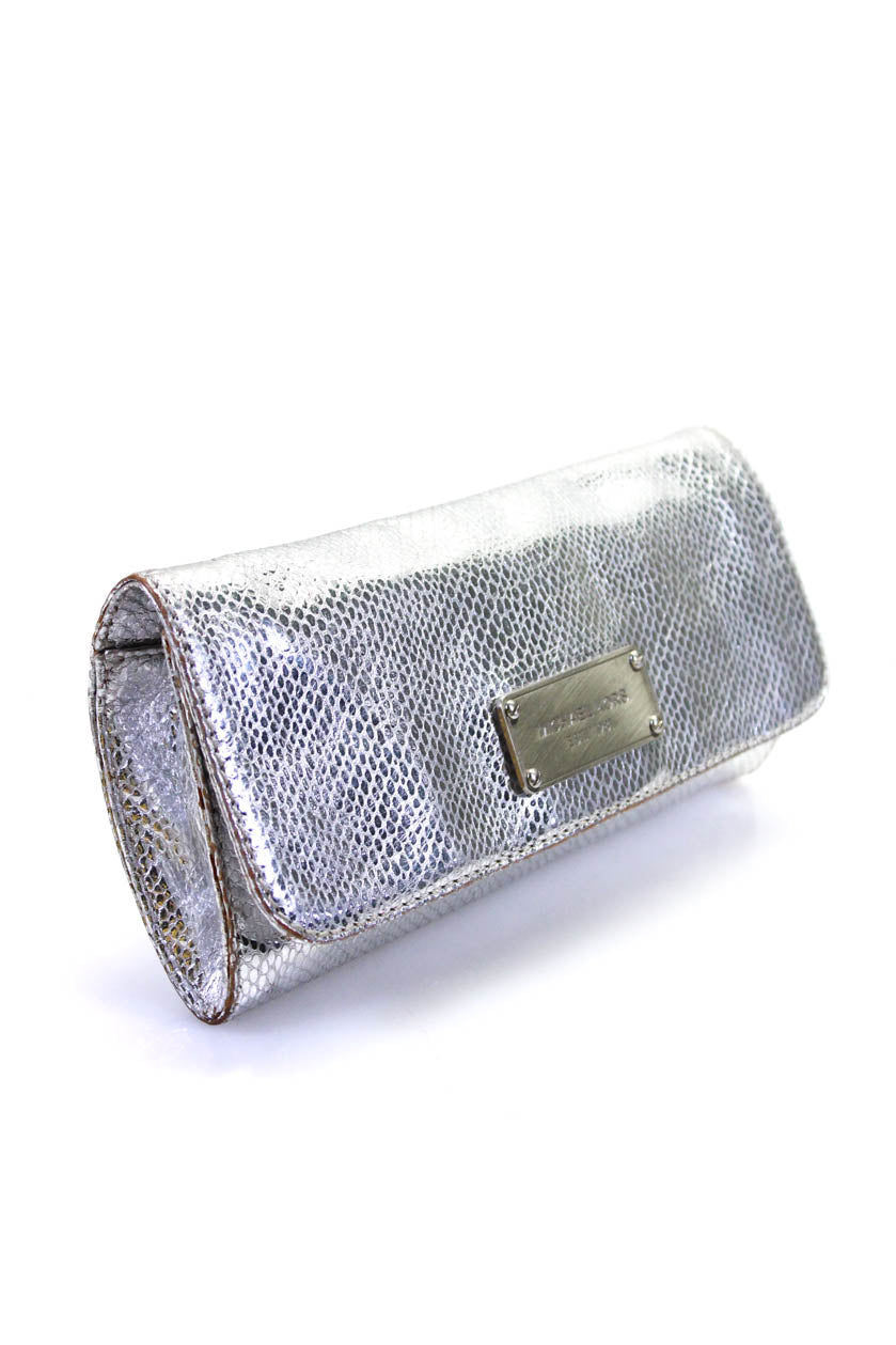 Michael Kors Metallic Gunmetal / Gold crossbody purse - Women's handbags