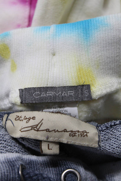 Carmar Women's Elastic Waist Drawstring Jogger Pant Tie Dye Gray Size S lot 2