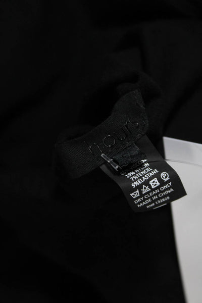 Hours Women's Spaghetti Strap Open Back Sleeveless Midi Dress Black Size S