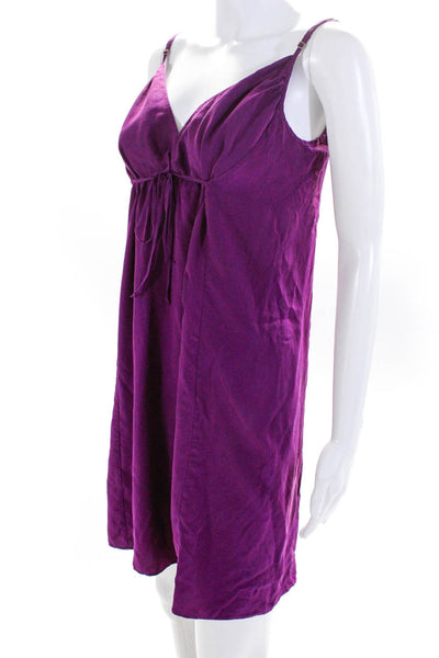 Twelfth Street by Cynthia Vincent Women's Sweetheart Tank Dress Purple Size M
