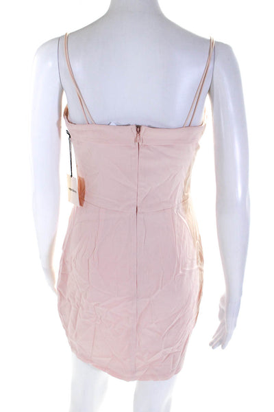 Superdown Women's Spaghetti Strap Mini Dress Pink Size S