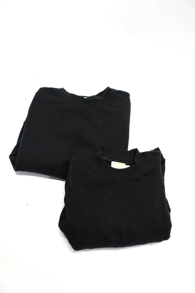 Nation LTD Pistola Womens Sweatshirts Black Size Small Lot 2