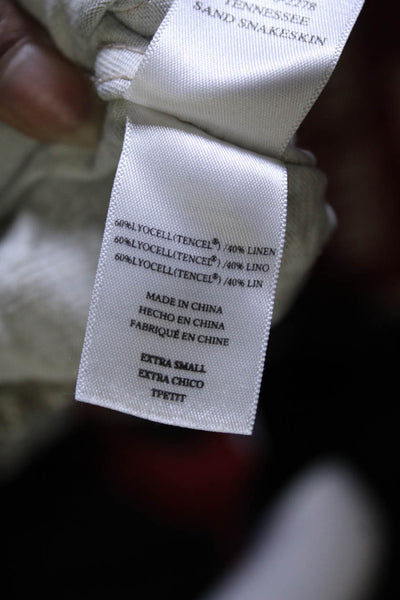 Rails Womens Snakeskin Print Covered Placket Zip Up Jacket Coat Gray Size XS