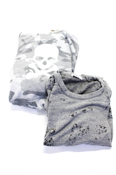 Stateside Soul Womens Sweatshirts Gray Size Medium Lot 2