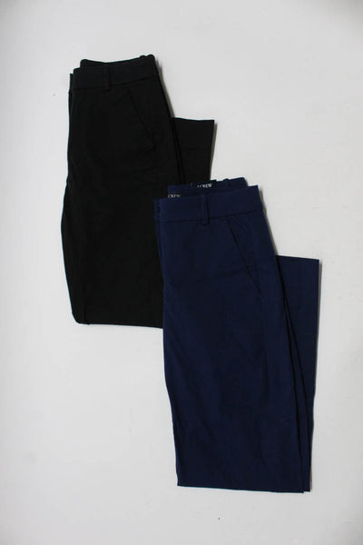 J Crew Womens Pants Trousers Black Size 00 Lot 2