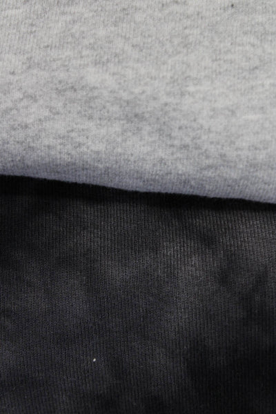 Philanthropy Womens Sweatshirts Gray Black Size Large Small Lot 2