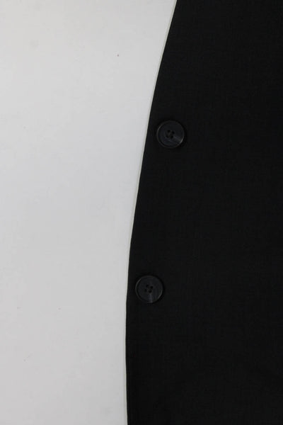 Calvin Klein Men's Wool Blend Two Button Single Breasted Blazer Gray Size 46L