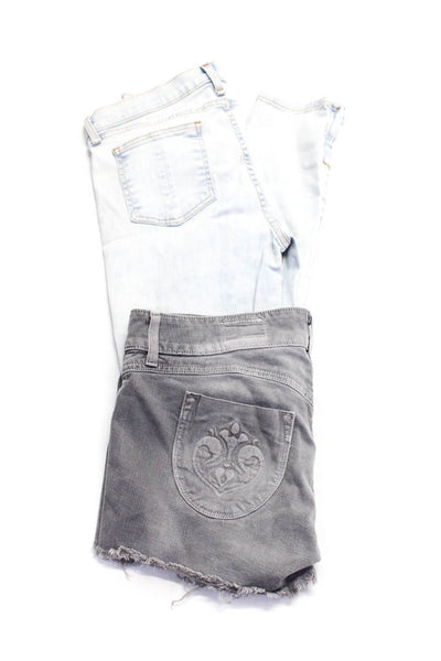 Siwy Rag & Bone Jean For Intermix Womens Shorts Jeans Gray Blue Size 30 31 Lot 2