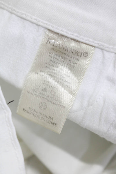 BLANKNYC Womens Cotton Tank Top Denim Skirt Shorts Blue White Size S 25 26 Lot 3