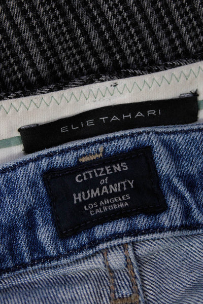Citizens of Humanity Elie Tahari Womens Jeans Pants Blue Gray Size 26 2 Lot 2