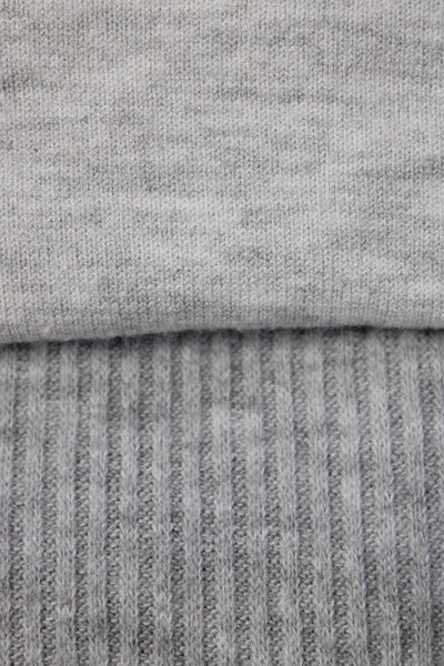 Michael Lauren Minnie Rose Womens Asymmetrical Sweater Top Gray Size S Lot 2