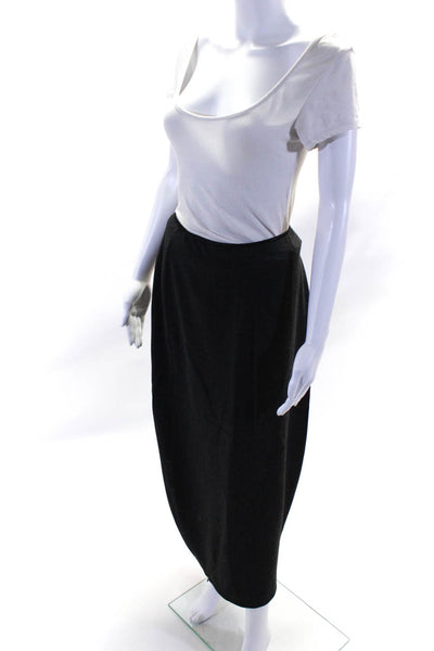 Equipment Women's Zip Unlined Pencil Midi Skirt Gray Size 6