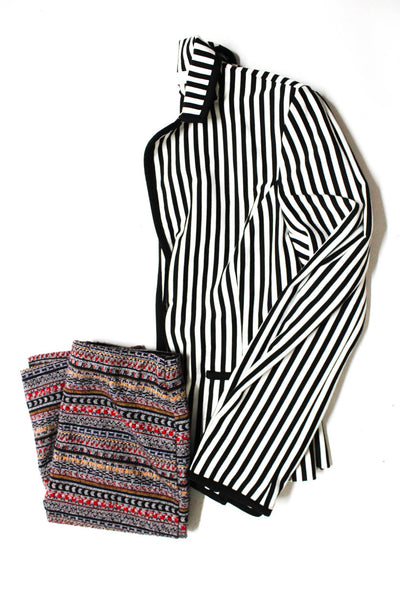 Zara Trafaluc Womens Pencil Skirt Jacket Multi Colored Size Medium Small Lot 2