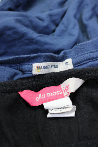 Marine Layer Ella Moss Womens Graphic Tee Shirt Cover Up Dress Blue S/M XL Lot 2
