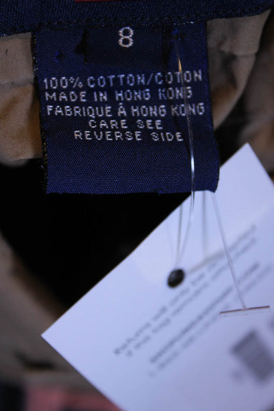 Ralph Lauren Polo Sport Women's Cotton Long Sleeve Button Down Shirt Beige 8