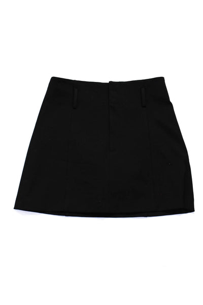 Zara Womens Short Sleeve Tee Shirts Skort Gray Black Size Small Lot 3