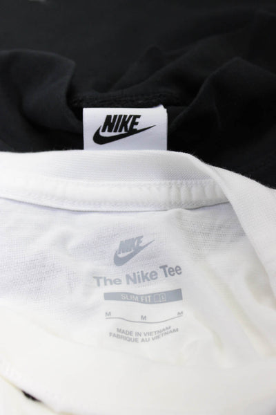 Nike Women's Mock Neck Sleeveless Athletic Tank Top Black White Size S L M Lot 4