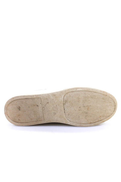 Vince Women's Round Toe Platform Slip-On Shoe Brown Size 7