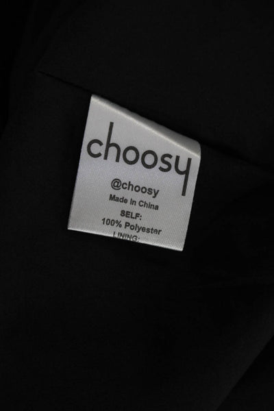 Choosy Women's Animal Print Long Sleeve Open Back Maxi Dress Multicolor Size XS