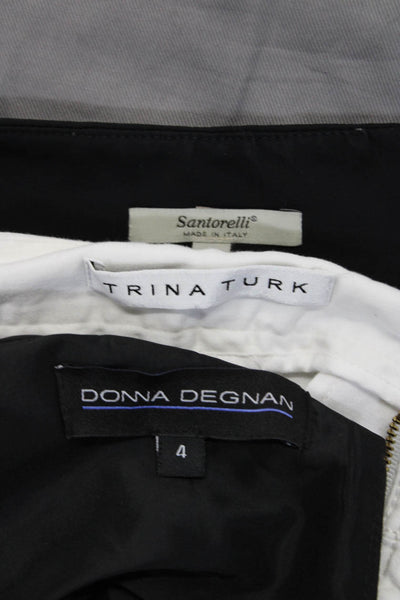 Trina Turk Santorelli Donna Degnan Womens Pencil Skirts White Gray 2 4 8 Lot 3