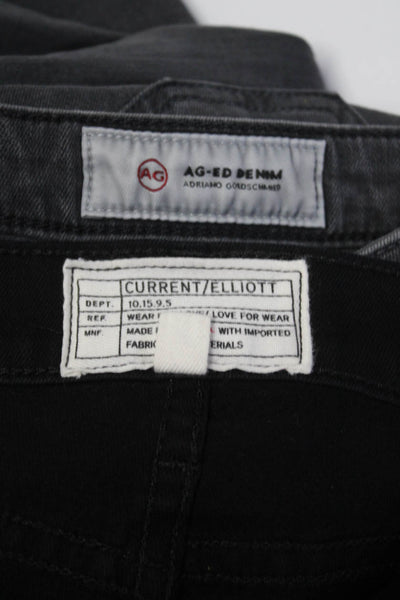 AG Adriano Goldschmied Current/Elliot Womens Cotton Jeans Gray Size EUR26 Lot 2