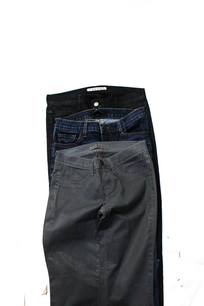 J Brand Women's Indigo Flared Bootcut Jeans Blue Black Gray Size 27 24, Lot 3
