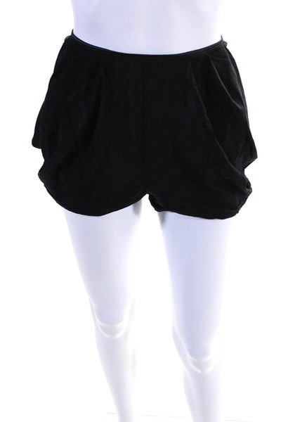 La Perla Womens Mesh Chiffon Tap Shorts Bloomers Black Silk Size 10